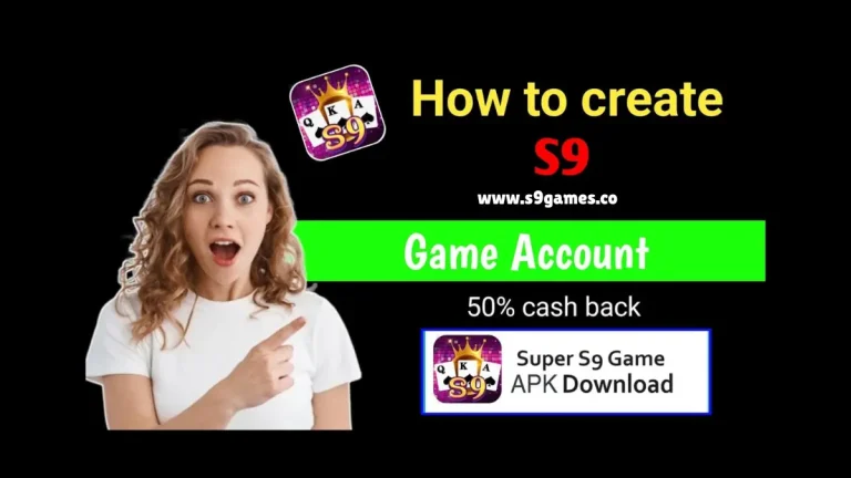 register account on S9 Game